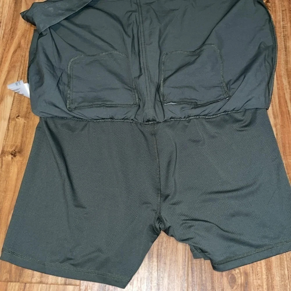 Orvis women’s skort large 12 14 skirt shorts green grey pattern quick dry travel - Picture 7 of 9